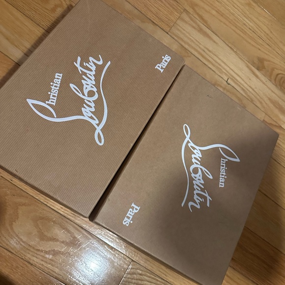 Pink and white Louboutin’s - Picture 2 of 2